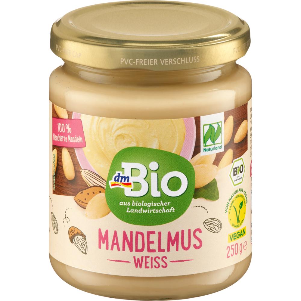 DM Bio dmBio White Almond Butter 250g (bottle)