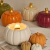 Halloween Series Pumpkin Storage Box Silicone Mold Plaster Candle Holder Jar Making Silicone Mould Handmade Flowerpot Resin
