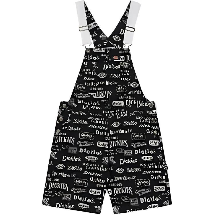 Dickies Casual Shorts Women's Black Moderate (Unisex) Casual Shorts DK010234 CC2