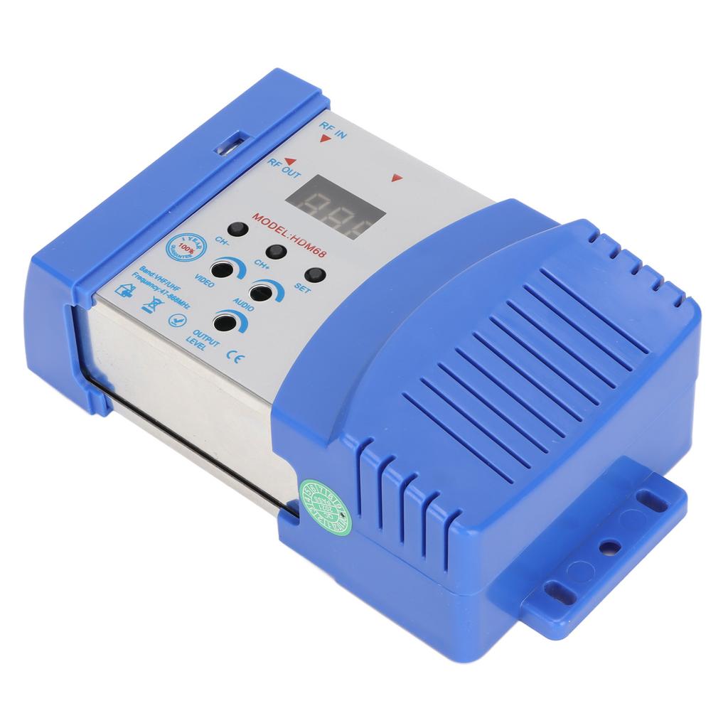 HDM68L RF-модулятор, портативный Plug and Play HD-мультимедийный интерфейс для RF-модулятора AC 90‑240VUS