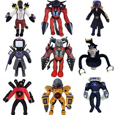 Skibidi Туалет Плюшевый Титаны Оператор Телевизионный Человек Дрель Человек Титаны Спикермен Дриллмен Спикер Кукла Мягкая Игрушка Мягкая Игрушка Животное