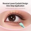 Высокоточные щипцы для ресниц для зоны под глазами и подбородка, с плоскими кончиками и тонким дизайном, эргономичные щипцы для наращивания