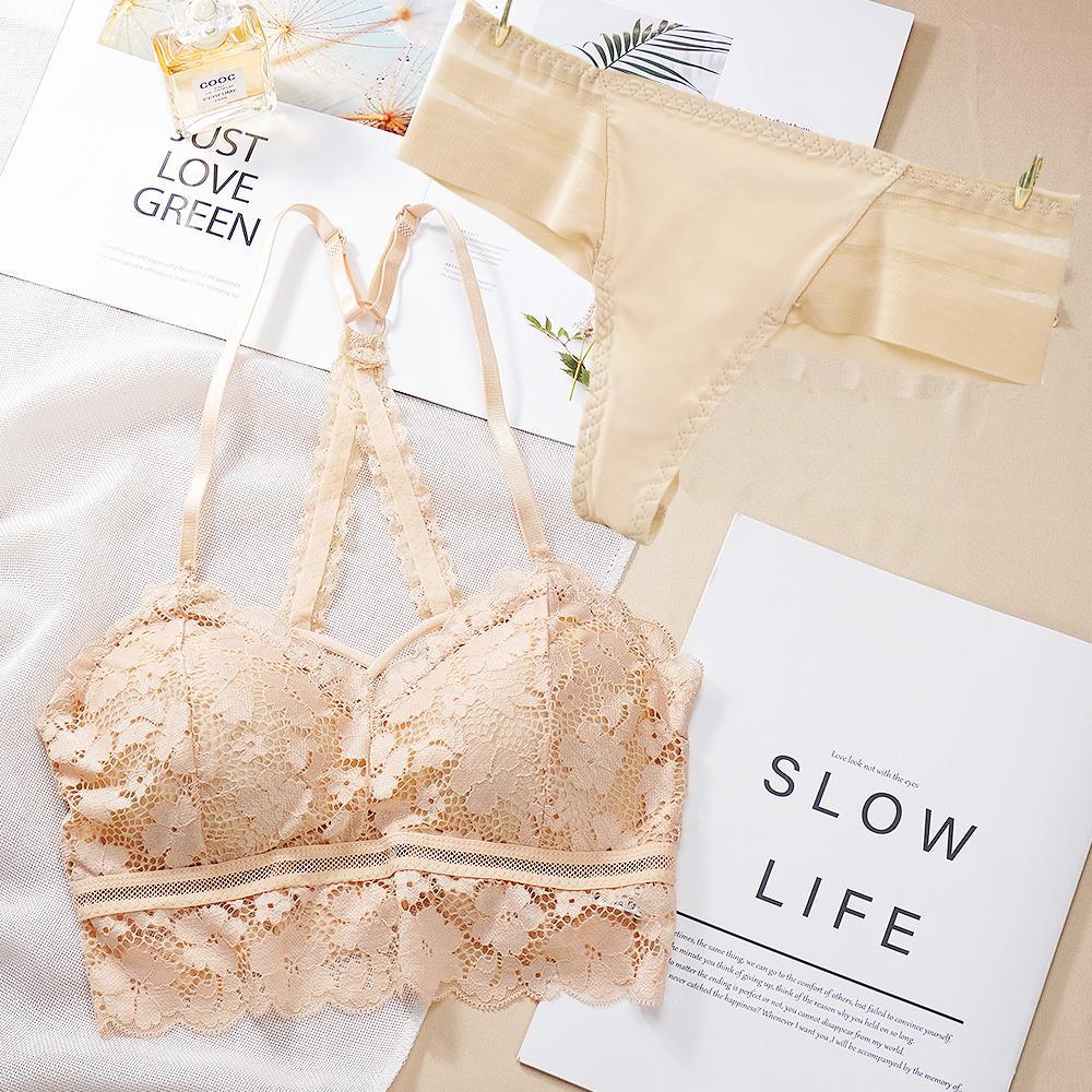 ECMLN Женская мода, кружевные прозрачные комплекты нижнего белья, бюстгальтеры, топы и шорты, тонкие бюстгальтеры, трусики со средней талией, соблазнительные комплекты бикини, нижнее белье, пижамы