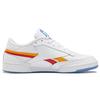 Reebok Club C Revenge Белое золото Красные мужские кроссовки Cloud-White Collegiate-Gold Vector-Red GX0383
