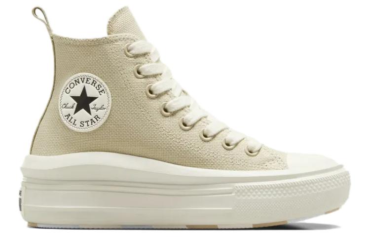 Women's Sneakers Converse All Star Move High top Canvas Shoes Women's Beige