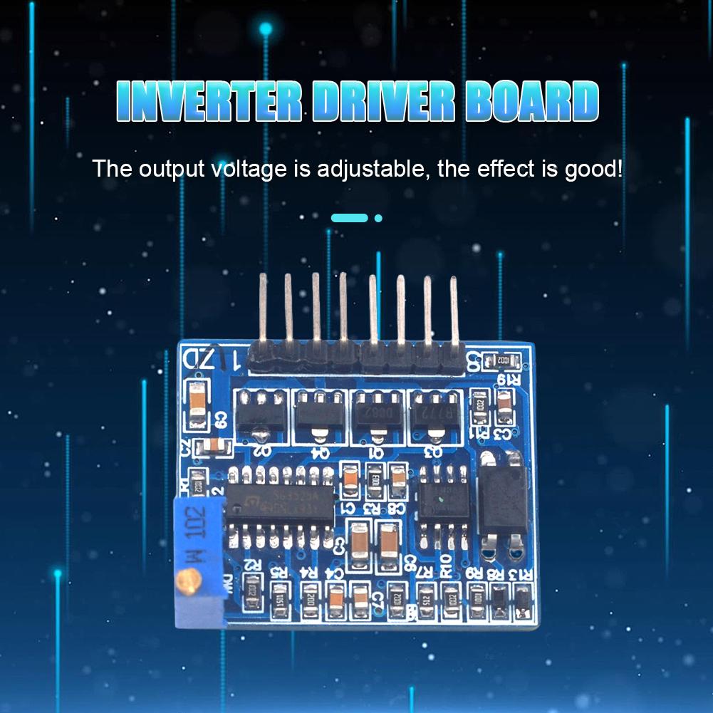 SG3525 LM358 Inverter Drive Plate Frequency Adjustable Mixer Preamp Drive Module 12V-24V 1A High-Frequency High Current