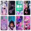 Чехол с изображением аниме Vaporwave Glitch для Samsung A04 A21 A30 A50 A52 S A13 A14 A22 A23 A32 A53 A73 5G A11 A12 A31 A33 A51 A70 A71 A72