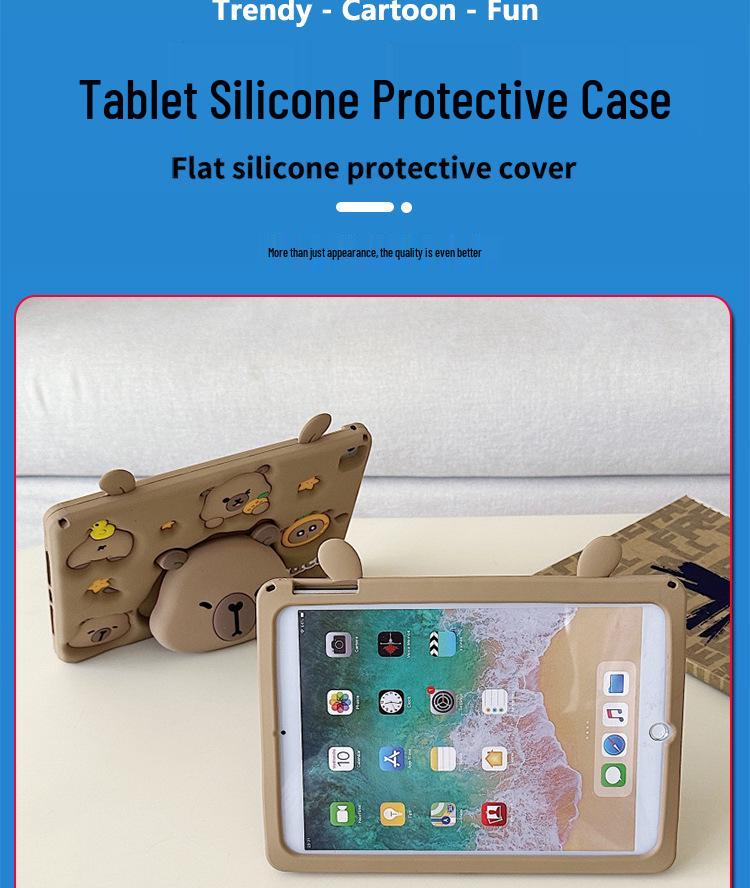 Защитный чехол для iPad 10.2 Air 11: Силиконовый чехол для планшета для детей, Air5, 9.7, Mini 6