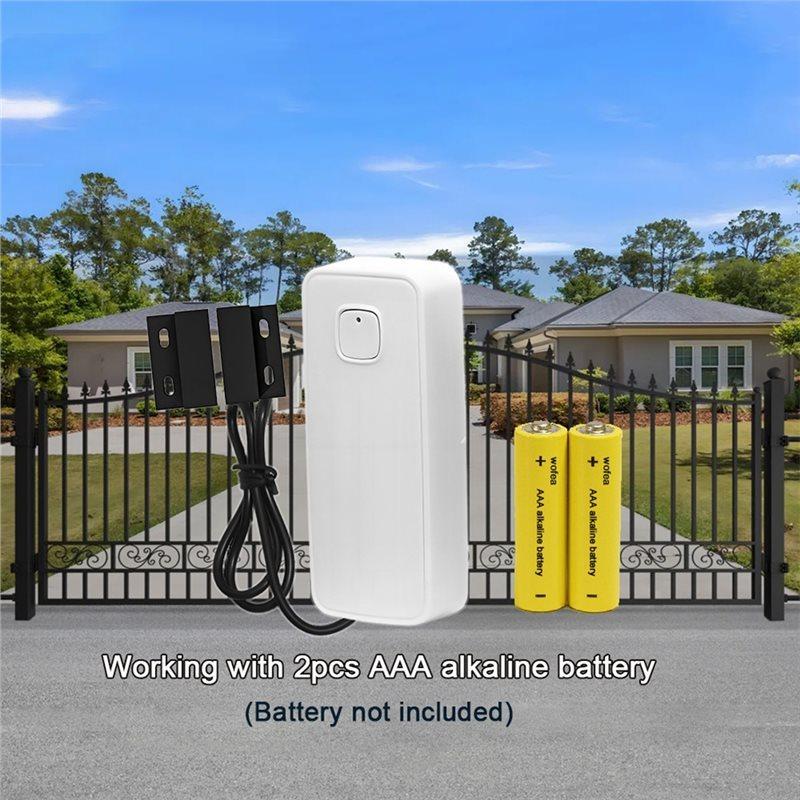 24-Hour Delivery Tuya WIFI Smart Door Window Magnetic Sensor Open/Closed Detector Security Alarm For Home For Roller