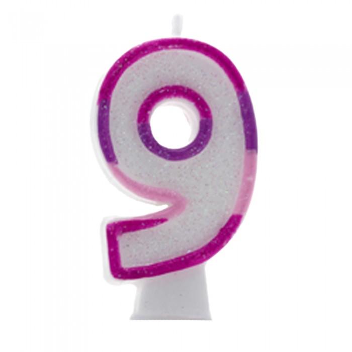 Apac 9 Anniversary/Birthday Candle