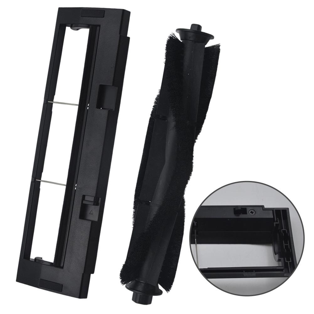 For Airrobo /T10 For Honiture /Q6 Pro For Laresar /L6 Pro Main Brush With Replacement Guard Roller Cleaner Accessory Kit Black