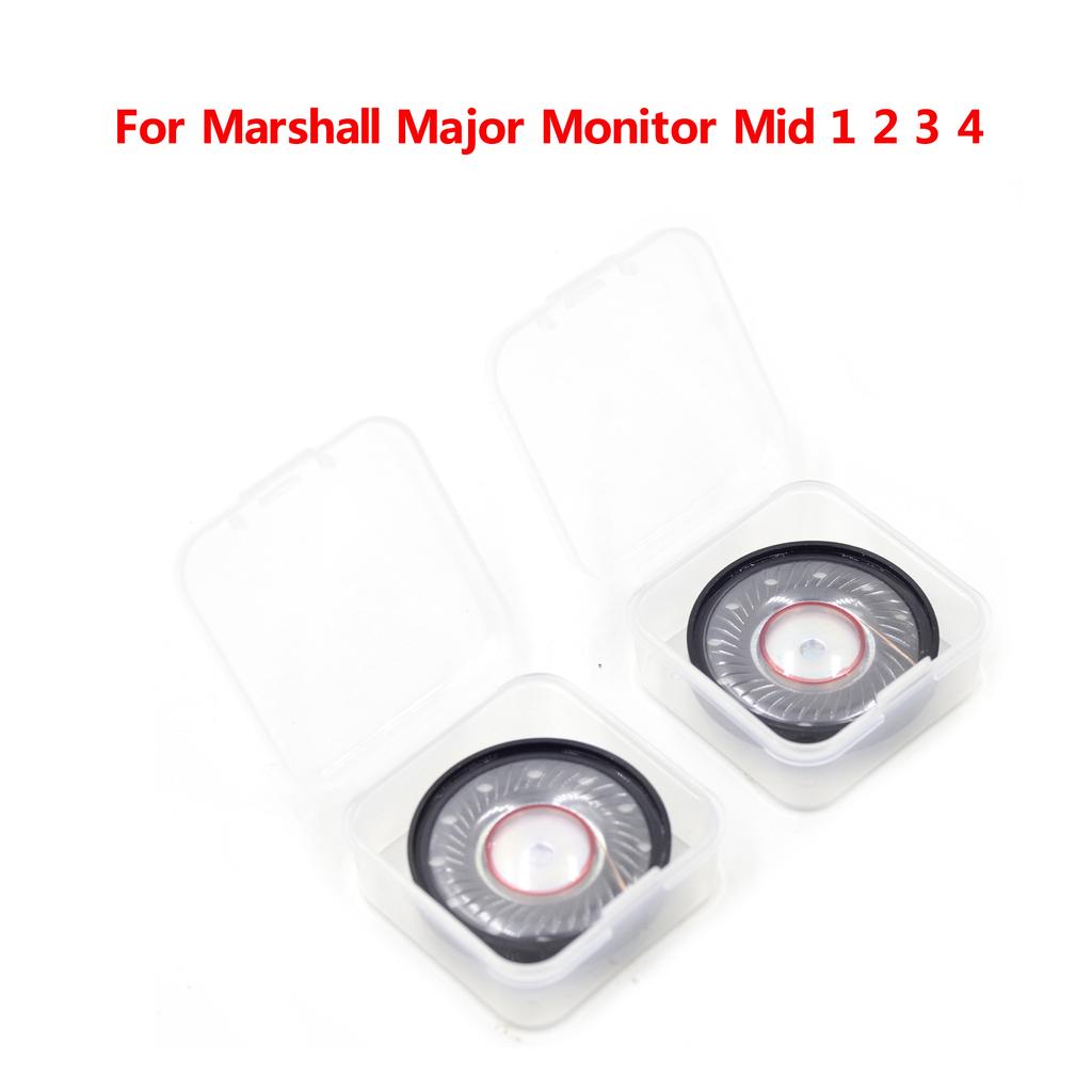 2 шт. 1,57-дюймовый динамик для наушников для Major 1 2 3 Круглый громкоговоритель Запасная часть для ремонта Высокая производительность