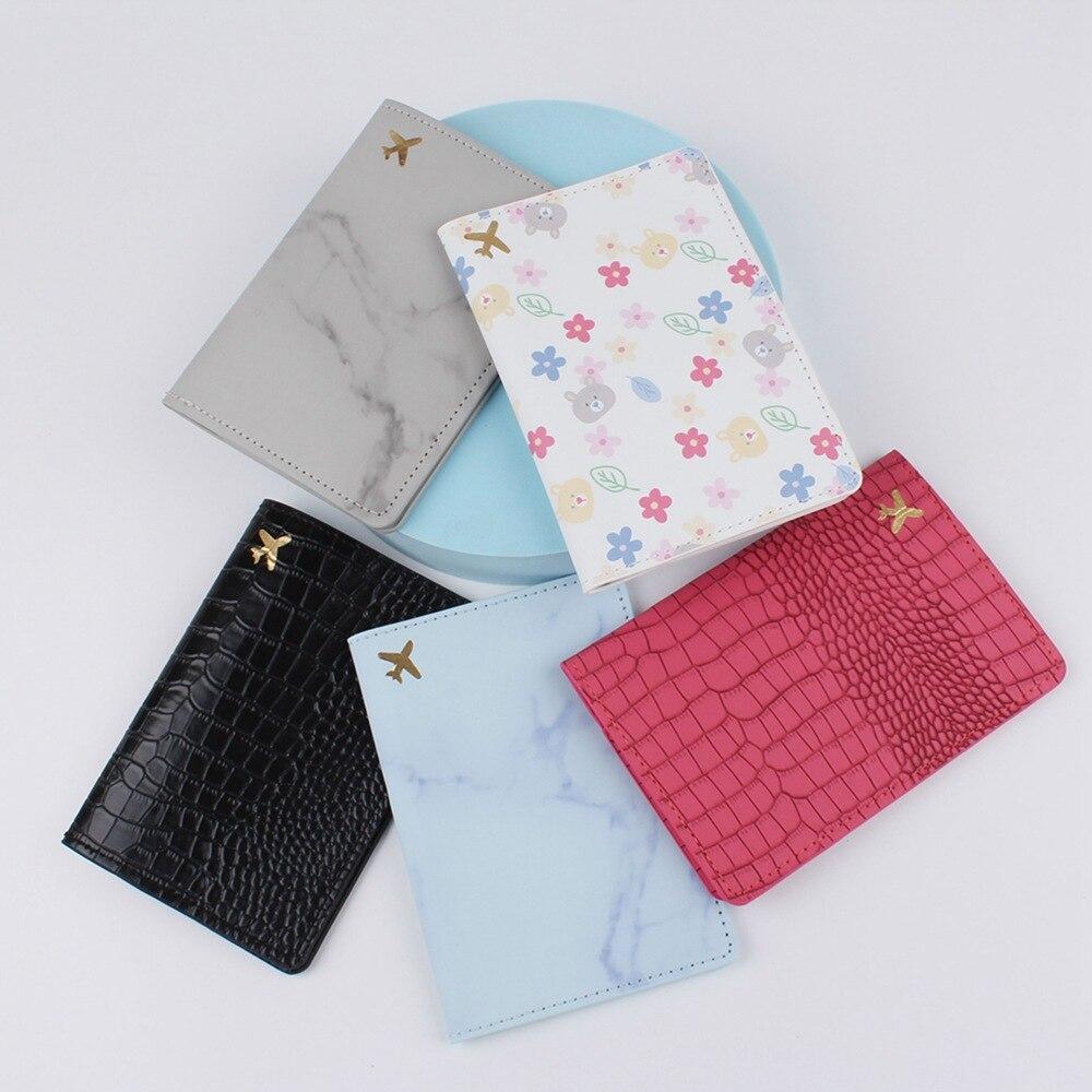 New Travel Passport Cover Protective Card Case Women Men Travel Credit Card Holder Travel ID&Document Passport Holder Protector