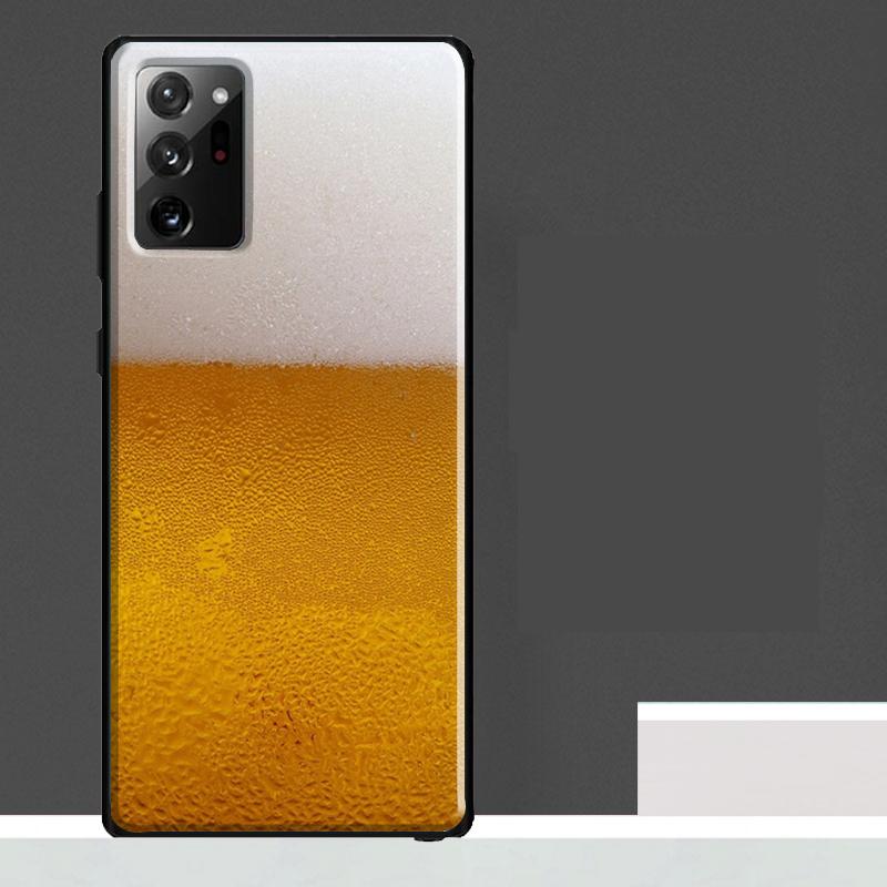 Чехол для телефона Samsung Galaxy S24 Ultra S23 S22 S21 S25 Ultra S9 S10 S20 Plus S25 FE с рисунком "Пей пиво Красное вино"