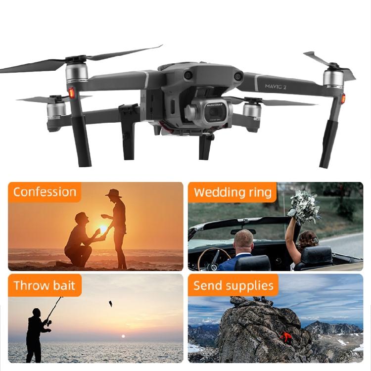 Fishing Bait Wedding Ring Gift Deliver Thrower with Landing Gear For Mavic 2 Pro