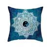 Moroccan Polyester Pillowcase 45x45cm Bohemian Hippie Sofa Cushion Cover Geometric Mancha Lo Print Home Decor Pillowcase
