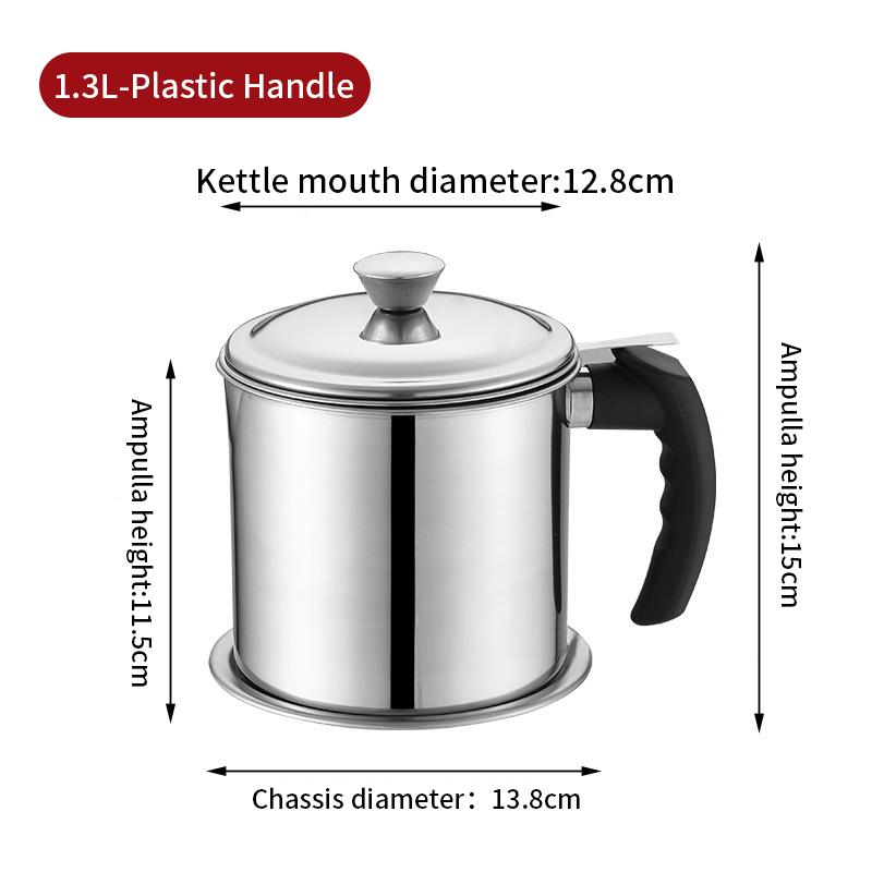 Кастрюля из нержавеющей стали для фритюра темпуры, картофеля фри, фритюрница, дуршлаг, сковорода для жарки курицы, кухонный инструмент, фритюрница, масляный фильтр