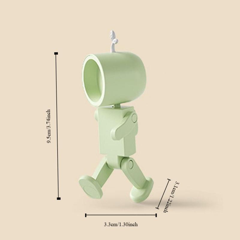 Мини-ночник-астронавт, мультяшная настольная лампа, милый светодиодный ночник, спальня