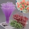 1pc 4m Wedding Party Bouquet Roll, Mesh Wave Yarn, Flower Packaging Mesh Pearl Edge, Packaging Lace, DIY Florist Handmade