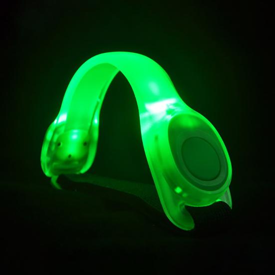 Симпатичная светящаяся рука, многоцелевая лента, широкий уличный красочный защитный светоотражающий ремень для путешествий