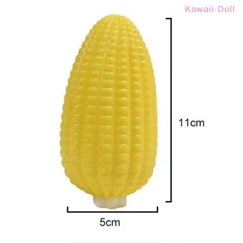 [DO]1/2/5Pcs Corn Stress Squeeze Ball Skin Toy Soft Feel Fidget Toy DIY Make ASMR Sensory Anti Stress Toys[DO]