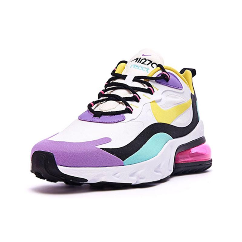 Nike Air Max 270 React Geometric Art Sneakers Casual Shoes AO4971-101