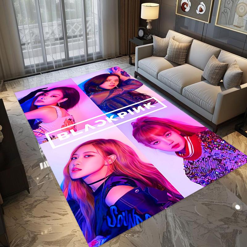 Blackpink: Global Icons Music Style carpet Doormat Suitable for all seasons Doormat Fashion Room