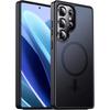 Magnetic Case For Magsafe Mag Safe Samsung Galaxy S25 Ultra 5G 2025 S24 FE S23 Plus S22 Slim Translucent Matte Black Shockproof Phone Cover Accessory
