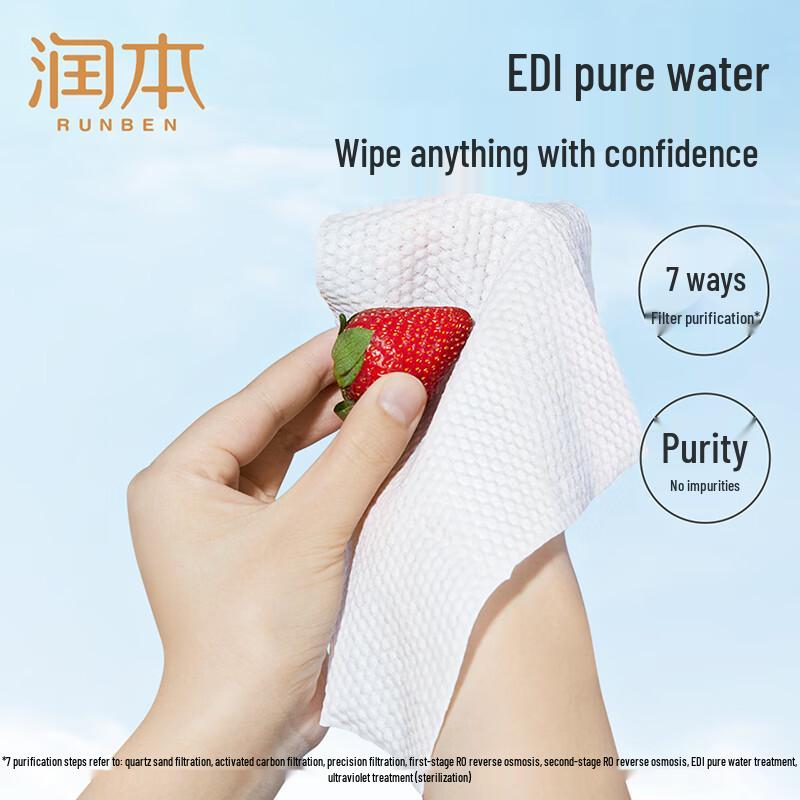 RUNBEN Детские салфетки для рук и рта