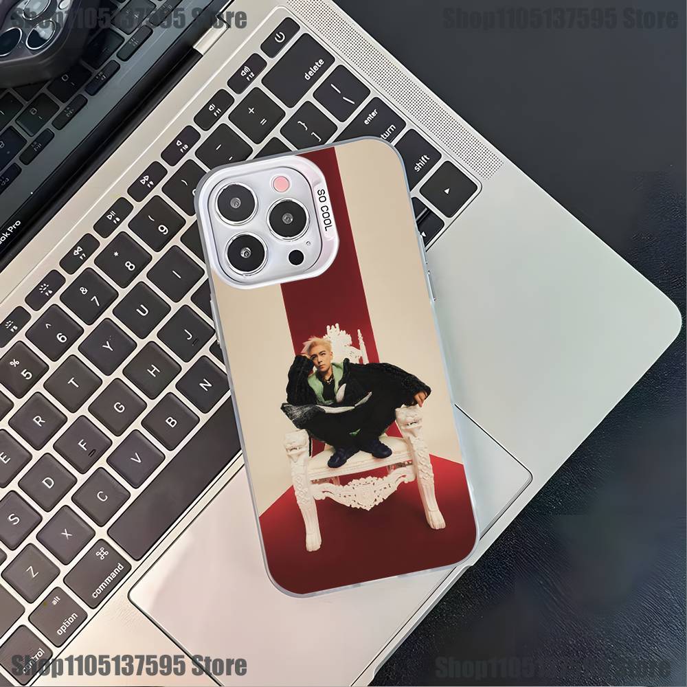 Чехол для телефона C-Choi S-Seung Hyun T-TOP Для iPhone 17,16,15,14,13,12,11,Pro,XS,Max,Plus,Mini,SE4,E Белый Матовый Ударопрочный Чехол
