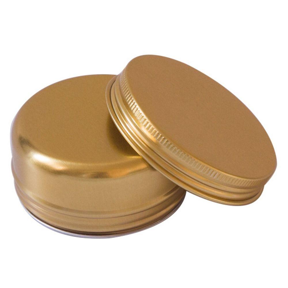 Multistyles Candle Jars Metal Box Refillable Bottles Aluminum Tin Jar Tea Cans Cosmetic Container