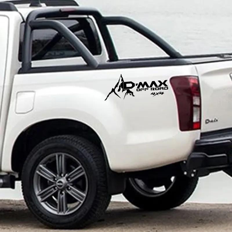 Автомобильные наклейки для Isuzu D Max Dmax D-Max Пикап Полосы на двери Боковые наклейки Борт грузовика Горный декор Чехол Автоаксессуары