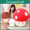Cartoon Plush Mushroom Toy Vegetable Stuffed Doll Decoration Kids Cute Gift