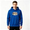 Men's Wolf Mountain Print Pullover Hoodie Casual Long Sleeve Crew Neck Sweatshirt for Men