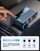 Розетка прикуривателя автомобиля JOYROOM 9 дюймов со встроенным удлинителем-автомобильным зарядным устройством, 3-х сторонняя (210 Вт, 1), PD36W, Вольтметр, Совместим с 12В/24В,
