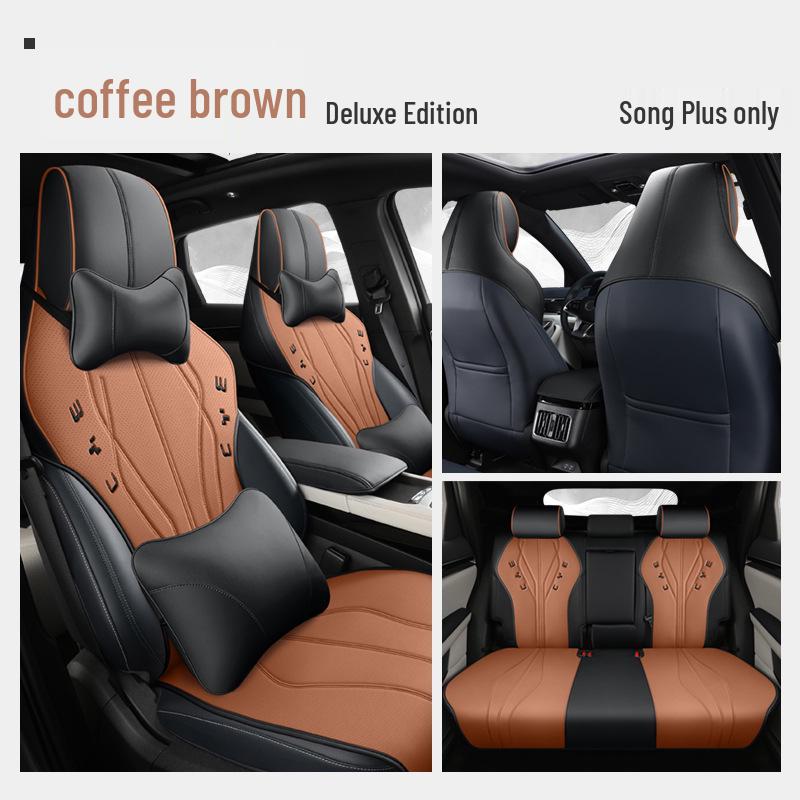 2020 BYD Song PLUS Slim Waist Leather Car Seat Cushion - All-Season, Custom Fit