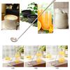 Stainless Steel Long Handle Stir Spoon Ice Cream Dessert Scoop Cocktail Coffee Tea Mixing Flatware