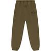 Fear of God Essentials Флисовые штаны 'Оливковый' Мужские 130BT242024F