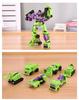 Little Hercules Six-in-One Excavator Robot Toy Set for Kids