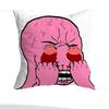 Wojak Soyjak Pillow Case Sofa Living Room Bedroom Headboard Backrest Cushion Square Cushion Nap Time