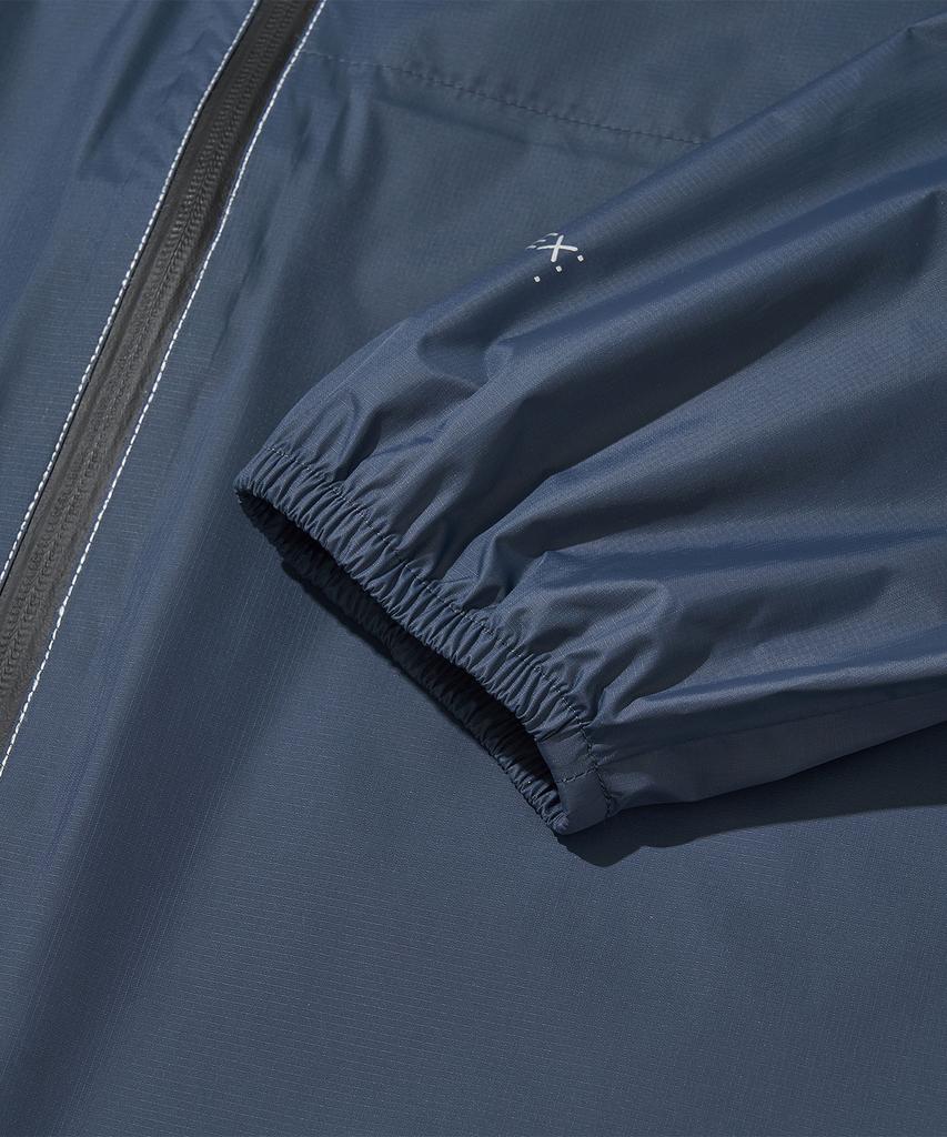 Welter Experiment Hydrair Balance Pertex Shell Rain Coat_Grayish Blue