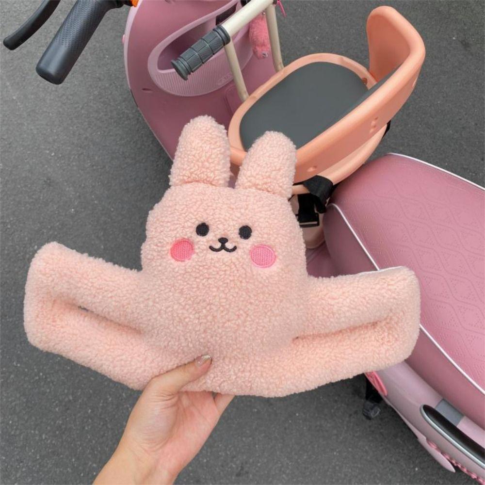 Soft Protective Cushion Headrest Plush Door Stopper Anti-Collision Pad Electric Car