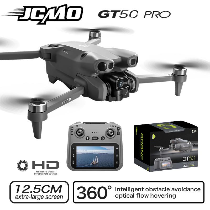 Новый Дрон GT50 PRO Профессиональная 8K Камера Аэросъемка FPV WIFI Избегание Препятствий с Большим Экраном Пульт Дистанционного Управления Складной Дрон Игрушка