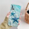 Чехол для телефона Samsung A15 A13 A35 A55 A51 A71 A41 A31 A21S A03S A05 A17 A23 A25 A33 A53 A73 5G A07 4G Прозрачный чехол Океан Дельфин