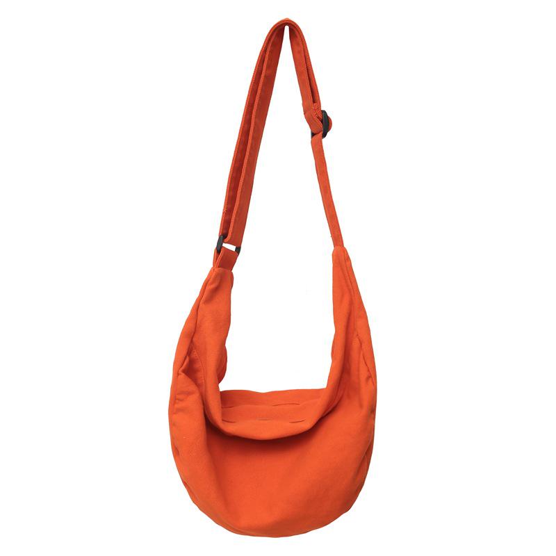 Korean Style Dumpling Bag: Unisex Large Capacity Crossbody for Students and Couples