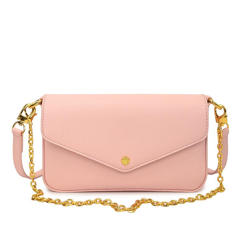 Конверт премиум текстуры маленькая сумка женская новая популярная нишевая простая сумка-мессенджер модная маленькая квадратная сумка