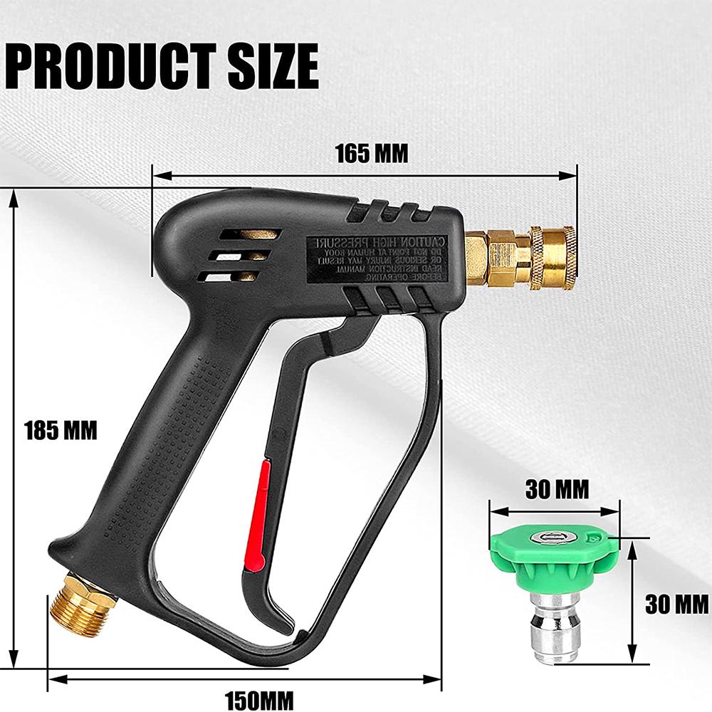 Пистолет для мойки высокого давления Водяной пистолет для мойки автомобиля Соединительный шланг для Parkside Karcher Nilfisk Быстроразъемные насадки
