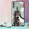 Кейс Рыцарей-Тамплиеров для Samsung Galaxy S24 S23 Ultra S22 S20 S21 FE Note 20 10 Plus S8 S9 S10 Чехол для телефона
