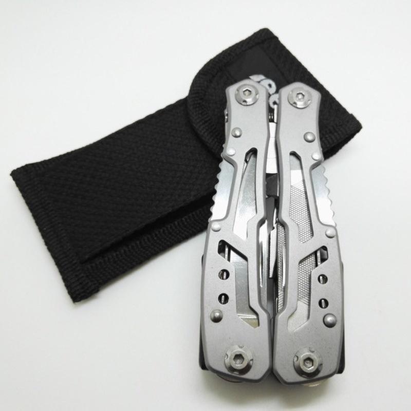 Креативные многофункциональные инструменты 15 в 1, складные плоскогубцы, многофункциональные инструменты для кемпинга, инструменты для выживания на открытом воздухе с нейлоновой сумкой