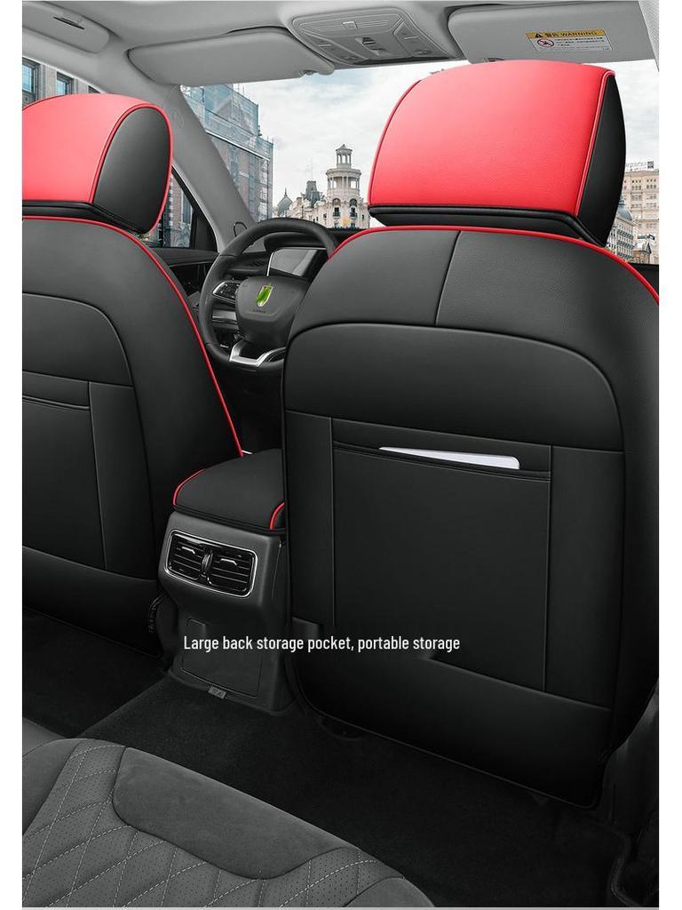 Hongqi HS5 5-Seat SUV Leather Seat Covers - All-Season, Full Surround Design, Original Fit